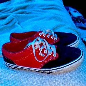 Used. Size 10 Vans. Okay condition